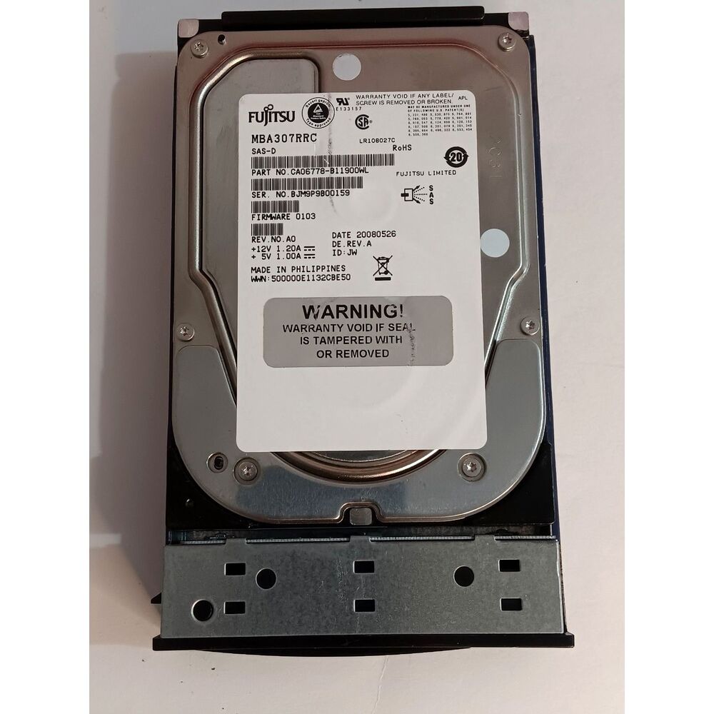 Fujitsu MBA307RRC HDD 3.5" SCSI 32GB-100GB